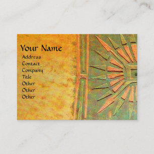MORNING STAR , MONOGRAM BUSINESS CARD