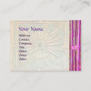 MORNING STAR , MONOGRAM BUSINESS CARD