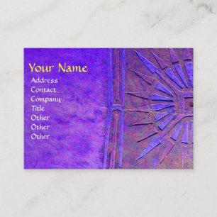 MORNING STAR , MONOGRAM BUSINESS CARD