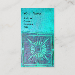 MORNING STAR , MONOGRAM BUSINESS CARD