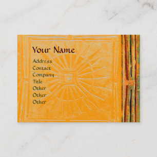 MORNING STAR , MONOGRAM BUSINESS CARD