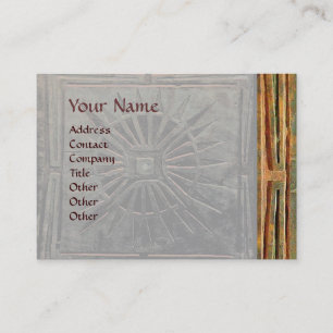 MORNING STAR , MONOGRAM BUSINESS CARD