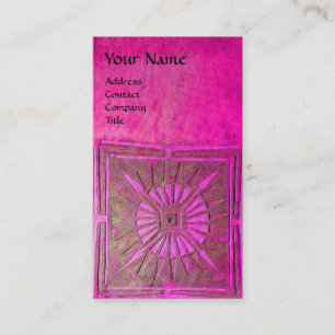 MORNING STAR , MONOGRAM BUSINESS CARD