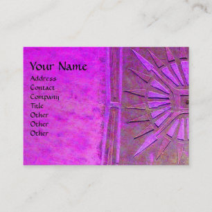 MORNING STAR , MONOGRAM BUSINESS CARD