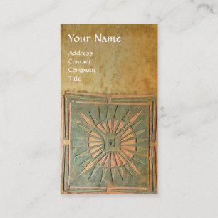 MORNING STAR , MONOGRAM BUSINESS CARD