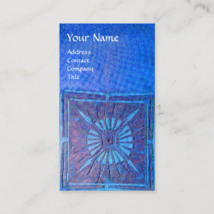 MORNING STAR , MONOGRAM BUSINESS CARD