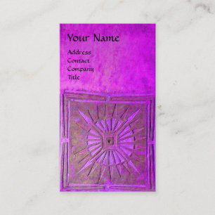 MORNING STAR , MONOGRAM BUSINESS CARD