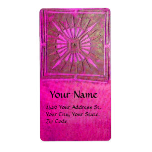 MORNING STAR ,pink fuchsia ,brown violet