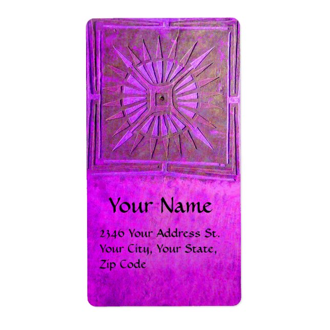 MORNING STAR ,purple ,brown violet (Front)