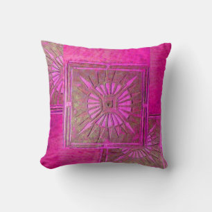 MORNING STAR ,Purple,Violet,Pink ,Fuchsia Cushion