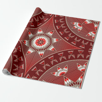 Morning Star (Red) Wrapping Paper