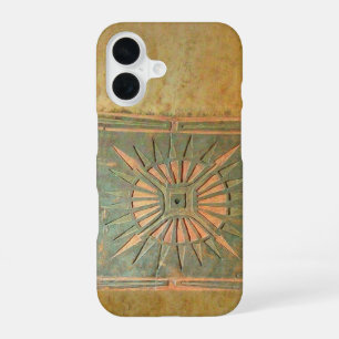 MORNING STAR ,Yellow,Brown iPhone 16 Case