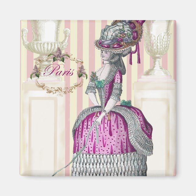 Morning stroll down the Champs-Élysées Magnet (Front)