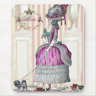 Morning stroll down the Champs-Élysées Mouse Mat