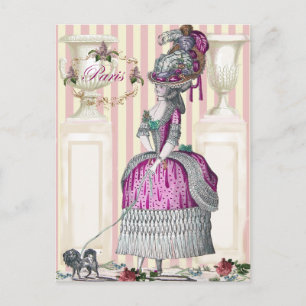 Morning stroll down the Champs-Élysées Postcard