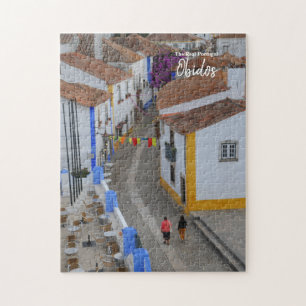 Morning stroll into work-Obidos The Real Portugal Jigsaw Puzzle