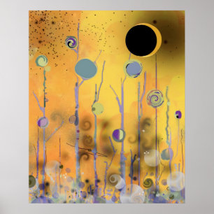 Morning Sun - Abstract Poster