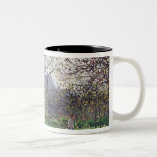 Morning Sun, Autumn, Eragny, 1897 Two-Tone Coffee Mug