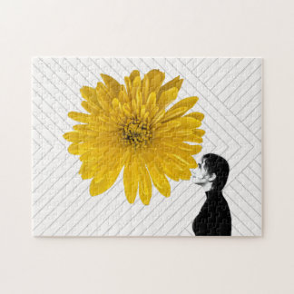 Morning Sun Awe Garden Photo Art Jigsaw Puzzle