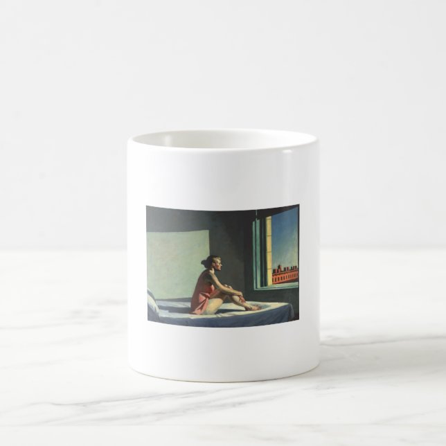 Morning Sun - Edward Hopper Coffee Mug (Center)