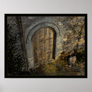 Morning sun poster