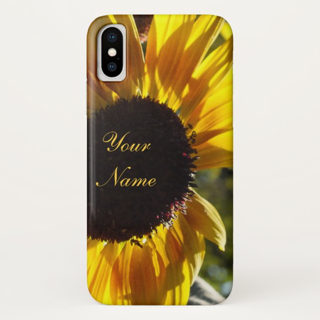 Morning Sunflower *Customisable Case-Mate iPhone Case (Back)
