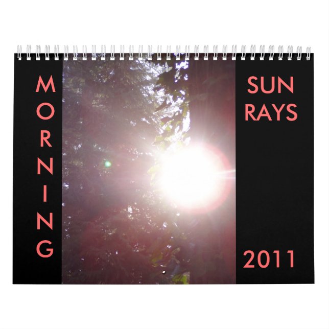 MORNING SUNRAYS Calendar (Cover)