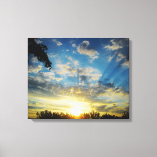 MORNING SUNRISE CANVAS PRINT