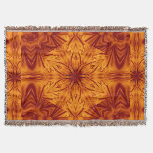 Morning Sunrise Wildflower Flower 4 Throw Blanket