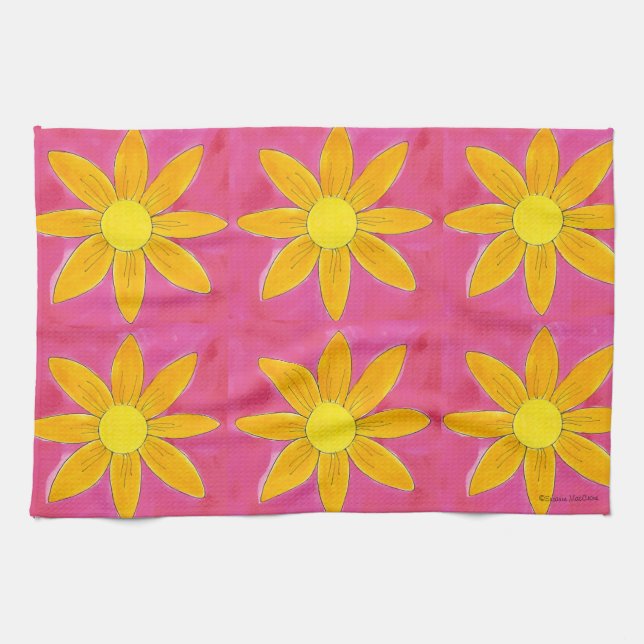 Morning Sunshine - American MoJo Hand Towel (Horizontal)