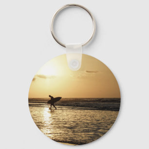 Morning Surfer Key Ring