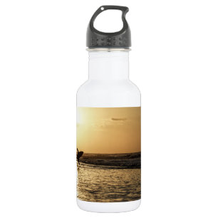 Morning Surfer Water Bottle