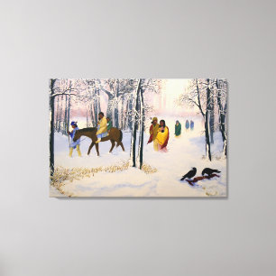 Morning Tears Canvas Print