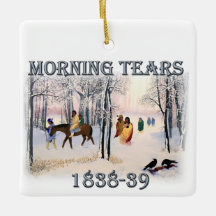 Morning Tears depicts the Cherokee Trail of1838-39