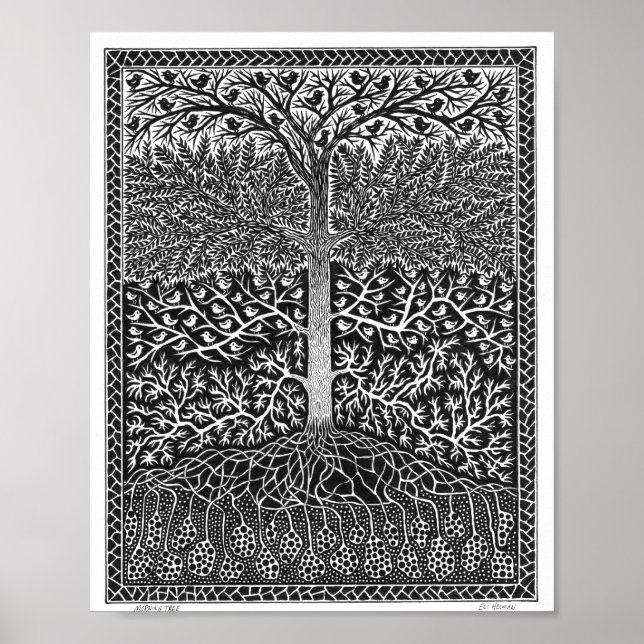 Morning Tree Poster (Front)