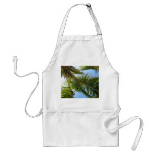 Morning under the palms standard apron