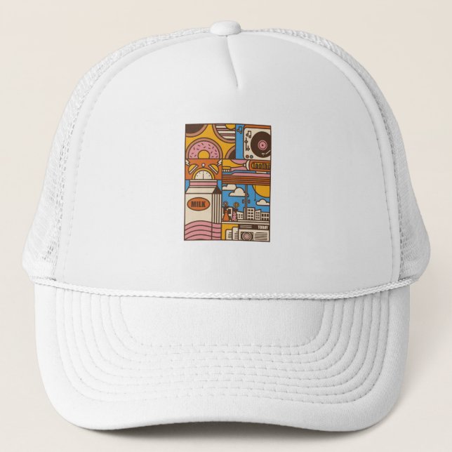 Morning Vibe Trucker Hat (Front)