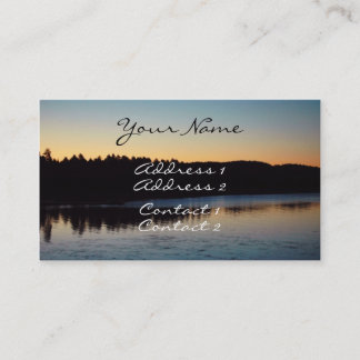 Morning View Business Card