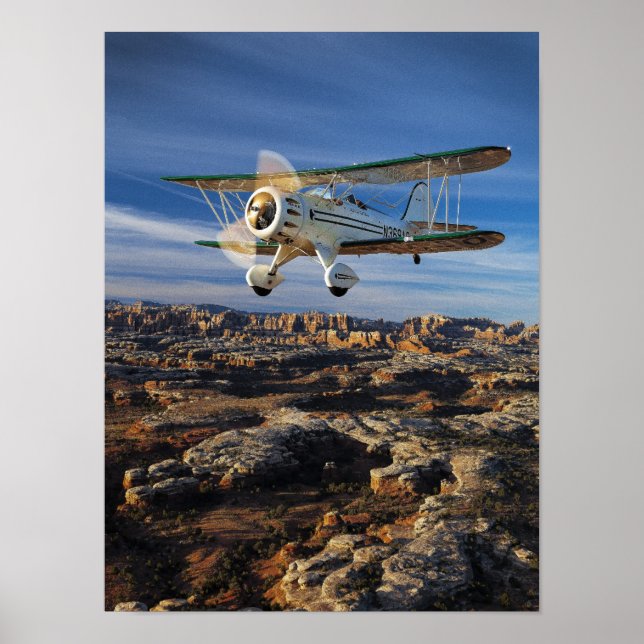 Morning Waco Flight Poster (Front)