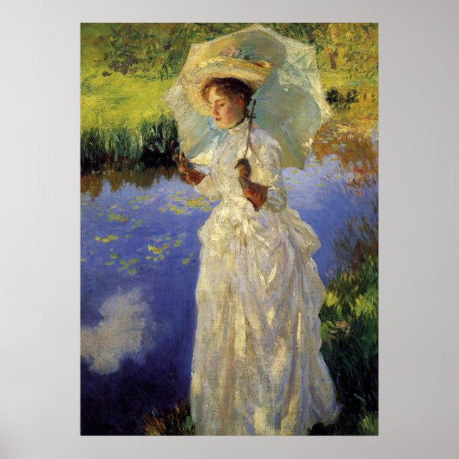 Morning Walk by John Singer Sargent Poster (Front)