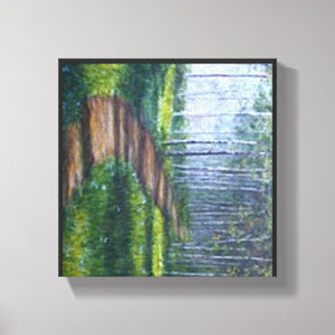"MORNING WALK' CANVAS PRINT