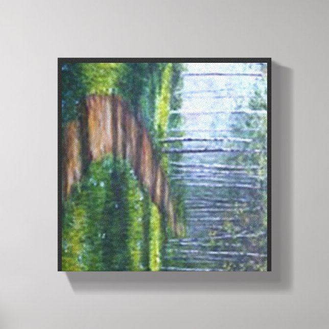 "MORNING WALK' CANVAS PRINT (Front)