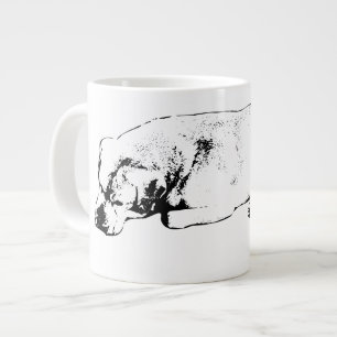 Morning Watch, Easy Heart Large Coffee Mug