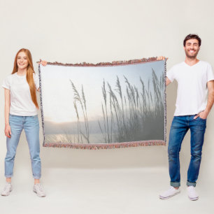 Morning Whisper Throw Blanket