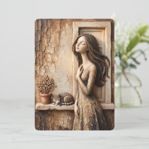 Morning Window Greeting Card Quiet Studio