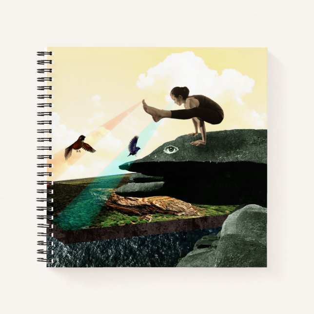 Morning yoga notebook (Front)