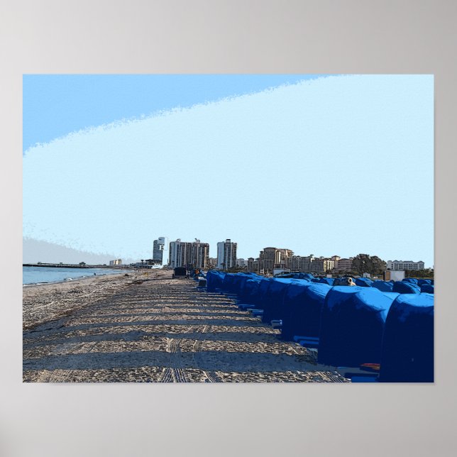 Mornings At The Beach 7292 - Clearwater, FL Poster (Front)