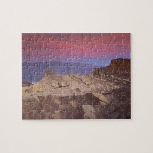 Mornings first light on Zabriskie Point and 2 Jigsaw Puzzle