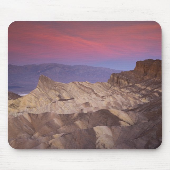 Mornings first light on  Zabriskie Point and 2 Mouse Mat (Front)