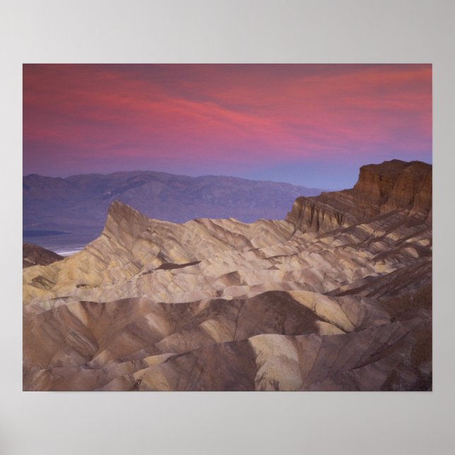 Mornings first light on  Zabriskie Point and 2 Poster (Front)